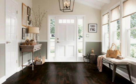 Armstrong Hardwood in entryway